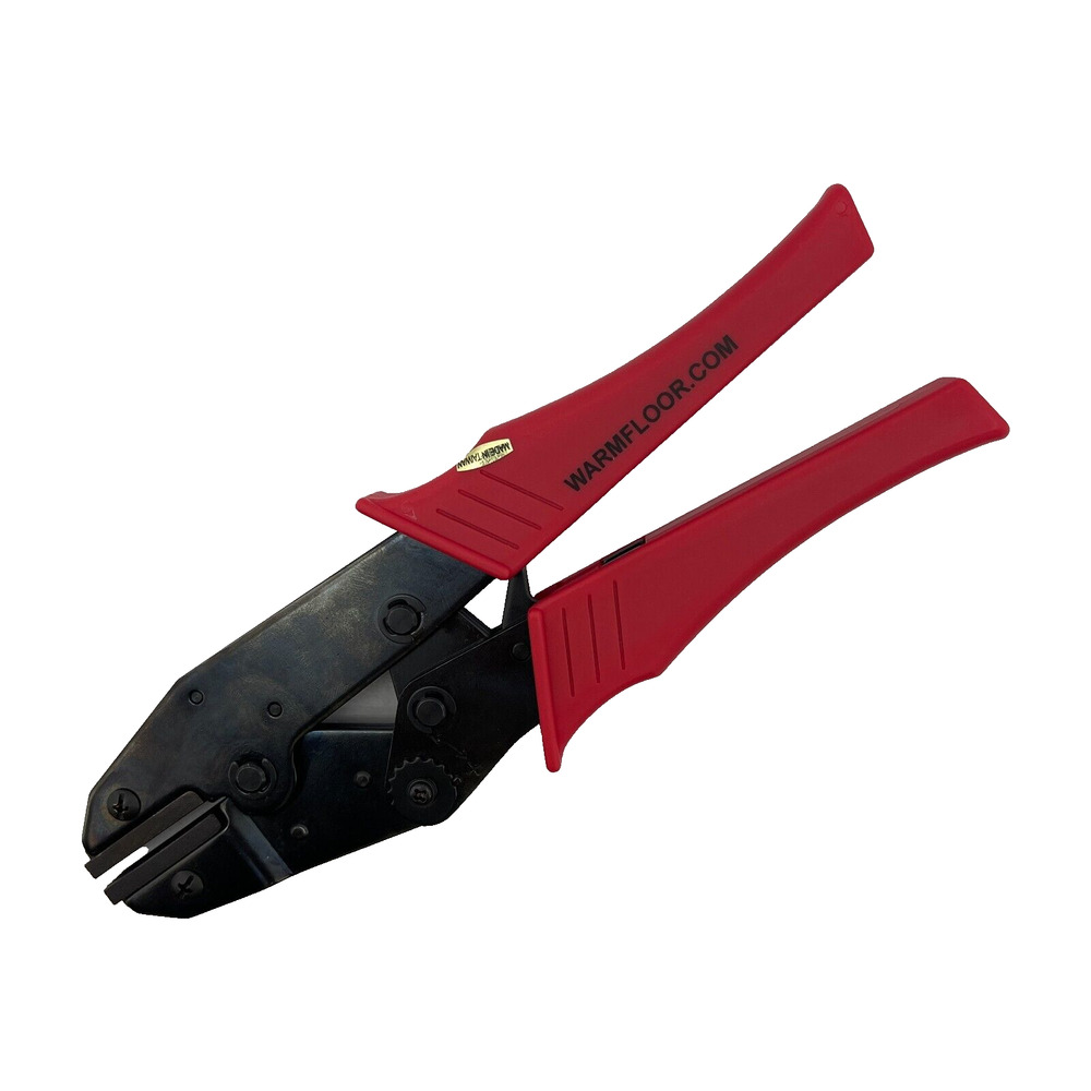 Ratcheting CRIMPER Hand Crimp Tool Flat Cable Crimpping Plier